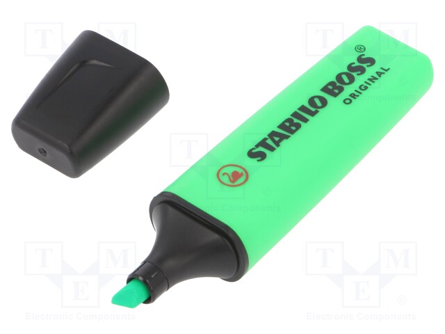 KOROSTUSKYNÄ - VAALEANVIHREÄ - BOSS - Kynät ja kirjoitustarvikkeet - STABILO-BOSSLGN - 1