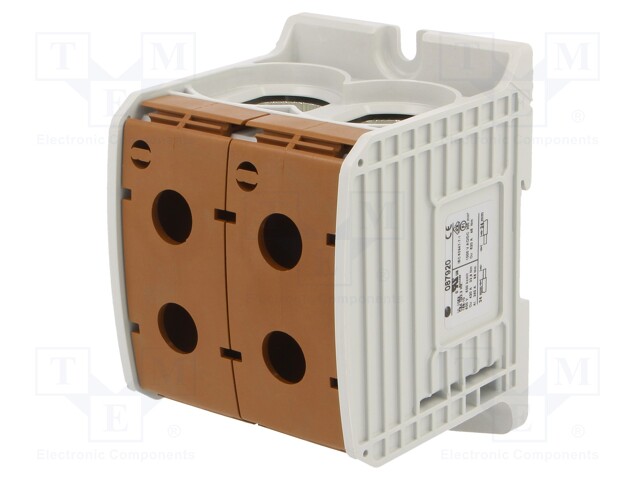 LIITIN: KISKO-STB - 520A - 1KV - RUUVI TERMINAALI - RUSKEA - 300MM2 - Kiskoliittimet - STB300-2BN - 1