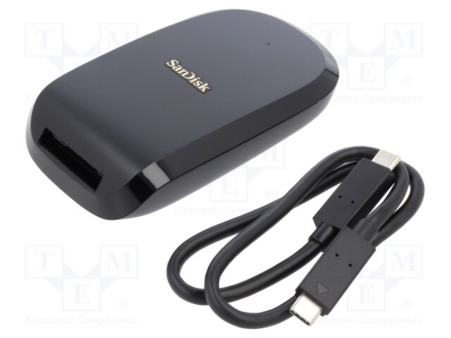 MUISTIKORTINLUKIJA: MUISTI-USB C RASIA,USB C-PISTOKE - USB 3.1 - Tietokonetarvikkeet - muut - SDDR-F451-GNGEN - 1