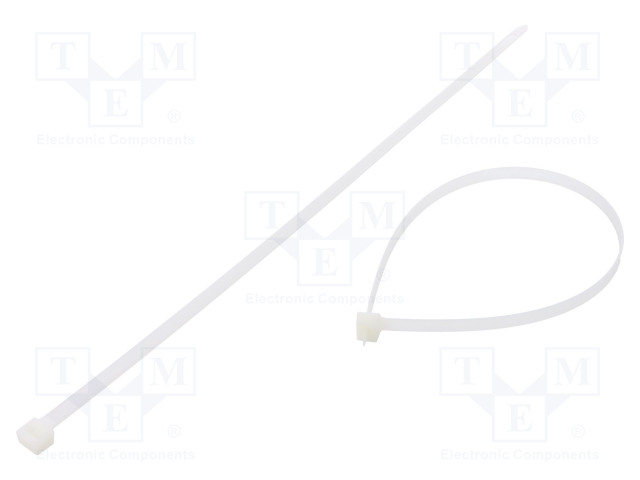 NIPPUSIDE - L: 380MM - W: 7,6MM - LUONNOLLINEN - POLYAMIDI - 533N - Nippusiteet - FIX-S-7.6X380SN - 1