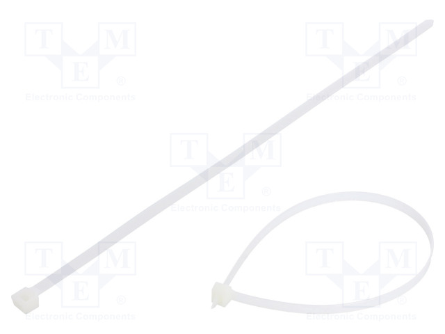 NIPPUSIDE - L: 380MM - W: 7,6MM - LUONNOLLINEN - POLYAMIDI - 667N - Nippusiteet - FIX-S-7.6X380TN - 1