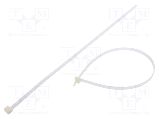 NIPPUSIDE - L: 450MM - W: 7,6MM - LUONNOLLINEN - POLYAMIDI - 533N - Nippusiteet - FIX-S-7.6X450SN - 1