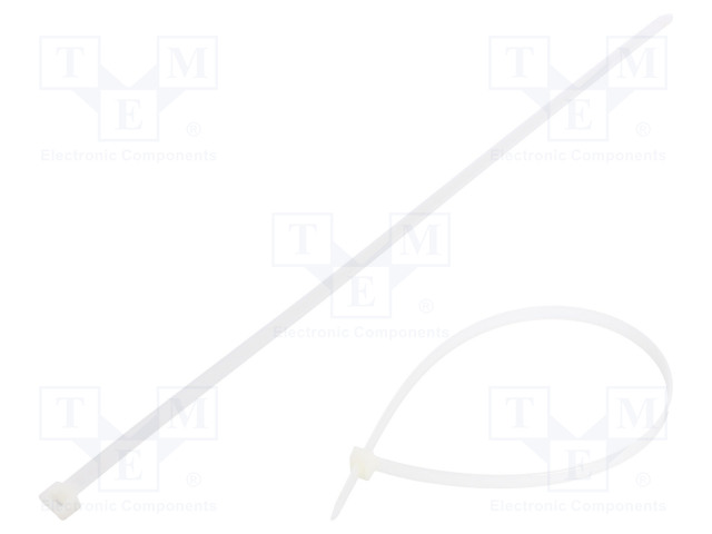 NIPPUSIDE - L: 460MM - W: 9MM - LUONNOLLINEN - POLYAMIDI - 778N - Nippusiteet - FIX-S-9.0X460N - 1
