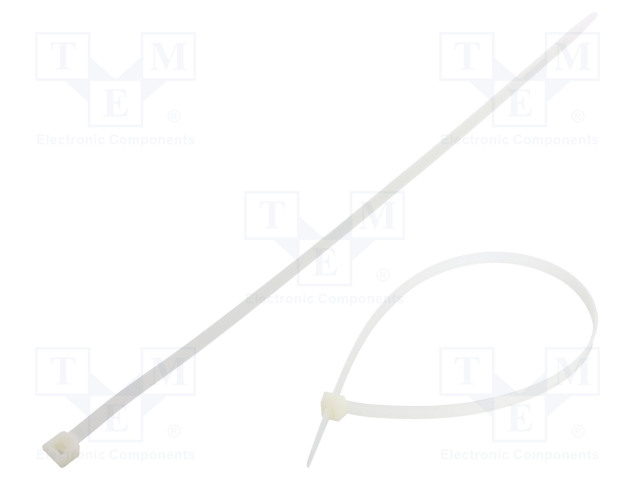 NIPPUSIDE - L: 500MM - W: 9MM - LUONNOLLINEN - POLYAMIDI - 778N - Nippusiteet - FIX-S-9.0X500N - 1