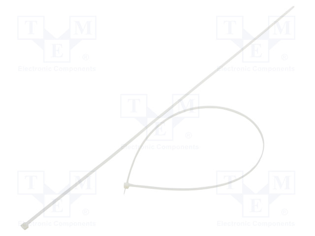NIPPUSIDE - L: 650MM - W: 4,8MM - LUONNOLLINEN - POLYAMIDI - 222N - Nippusiteet - FIX-S-4.8X650N - 1