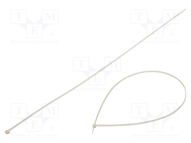 NIPPUSIDE - L: 750MM - W: 4,8MM - LUONNOLLINEN - POLYAMIDI - 222N - Nippusiteet - FIX-S-4.8X750N - 1