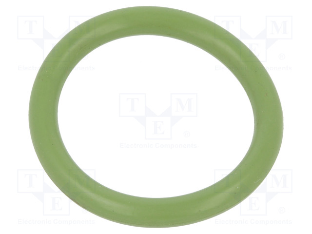 O-RENGAS - FPM - PAKS.: 3MM - SISÄØ: 21MM - VIHREÄ - -20÷200°C - Tekniset tiivisteet - O-21X3-75-FPM-GN - 1