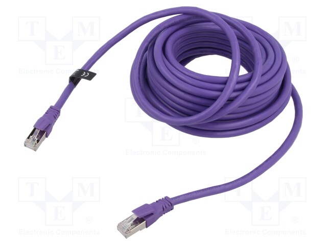 PATCH KAAPELI - S/FTP - CAT: 6A - RJ45-PISTOKE,MOLEMMIN PUOLIN - LANKA - RJ45 Ethernet kaapelit - IBMVN - 1