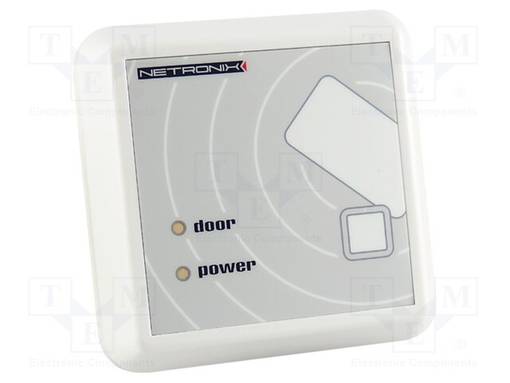 RFID-LUKIJA - 7÷25V - 1-WIRE - ANTENNI,BUZZER - 82X82X22MM - VALKOINEN - RFID-moduulit ja -lukijat - UW-MDN - 1