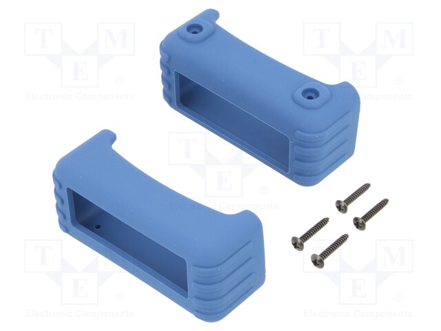 SILICONE PROTECTOR - THERMOPLASTIC RUBBER - COLOUR: BLUE - 2PCS. - Koteloiden lisätarvikkeet - TKC-TWSC9-4N - 1