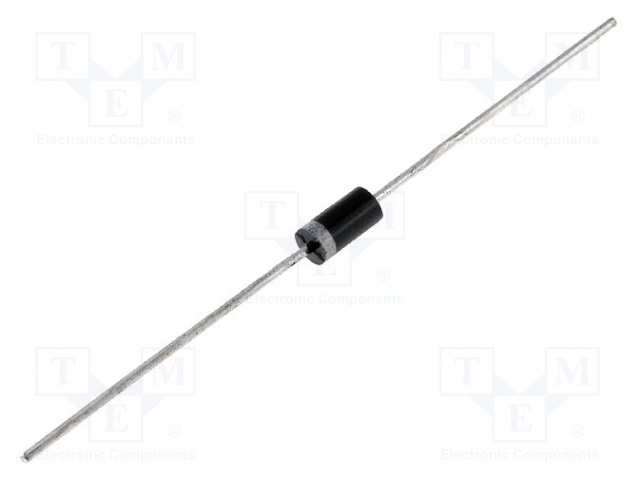 TASASUUNTAUSDIODI - THT - 1KV - 2A - TEIPPI - IFSM: 60A - DO15 - 75NS - Diodit - HER208G-YAN - 1