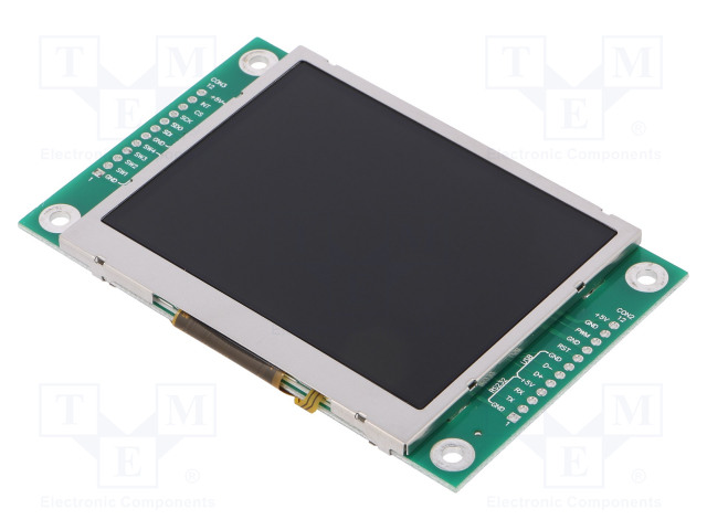 TFT NÄYTTÖ - 3,5" - 320X240 - VALAISTUS: LED - KOOT: 100X66,44X5,76MM - TFT-näytöt - RFC350M-EIW-DRN - 1
