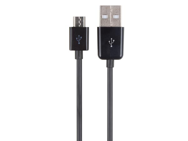 USB2.0 A UROS / MINI-USB UROS 5P KAAPELI - MUSTA - 1 m - Puhelin, GPS ja tabletti telineet - PCMP61BN - 1