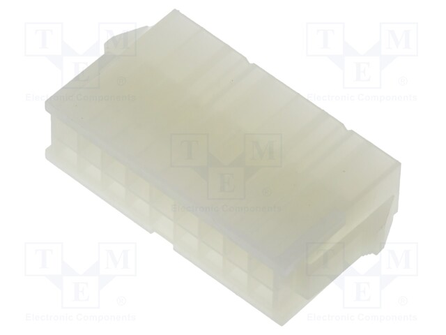 LIITIN: JOHTO-JOHTO - PISTOKE - UROS - PIN: 18 - N42G - 600V - 4,2MM - 2X9 - Signaaliliittimet rasteri 4,20mm - N42G-18N - 1
