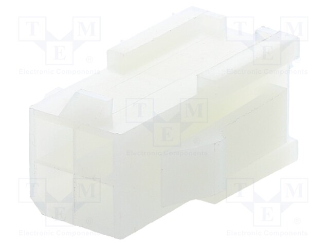 LIITIN: JOHTO-JOHTO - PISTOKE - UROS - PIN: 4 - N42G - 600V - 4,2MM - 2X2 - Signaaliliittimet rasteri 4,20mm - N42G-04N - 1