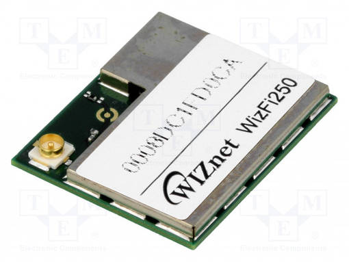 WIFI MODUULI - IEEE 802.11B/G/N - SPI,UART - 65MBPS - IoT (WiFi/Bluetooth) moduulit - WIZFI250-CON - 1