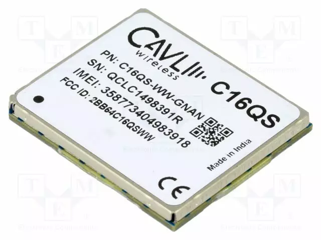 MODUULI: LTE - DOWN: 10MBPS - UP: 5MBPS - LGA - SMD - GNSS,LTE CAT1 - M2M (GPRS/HSPA/LTE) moduulit - C16QS-WW-GNAN - 1