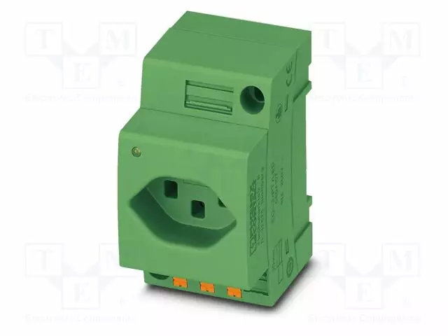 KOJELIITIN RUNKO NAARAS - 16A - PIN: 3 - DIN-KISKOLLE - Kiskoliittimet - EO-JPTLEDGN - 1