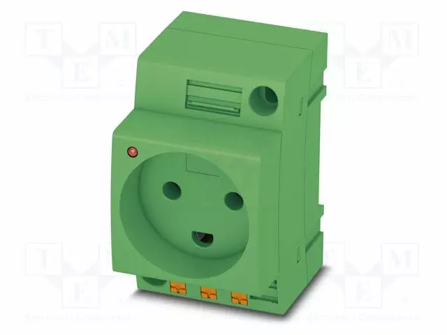 KOJELIITIN RUNKO NAARAS - 16A - PIN: 3 - DIN-KISKOLLE - Kiskoliittimet - EO-KPTLEDGN - 1