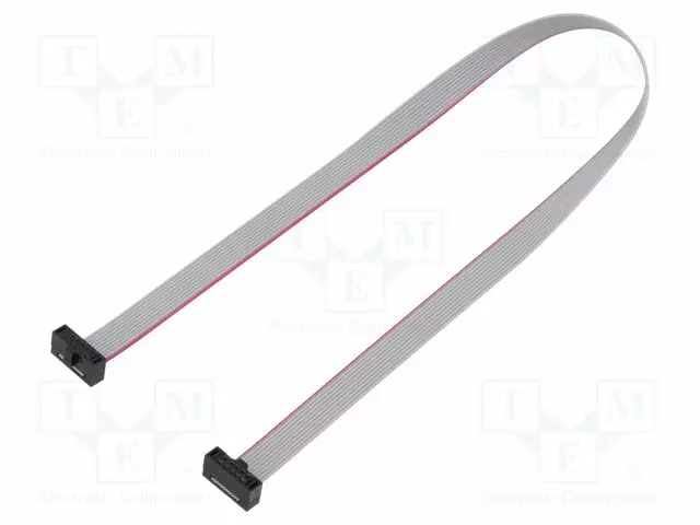 IDC-LIITTIMILLÄ VARUSTETTU NAUHAKAAPELI - IDC,MOLEMMIN PUOLIN - IDC liittimillä varustetut nauhakaapelit - FFSD05D100001N - 1