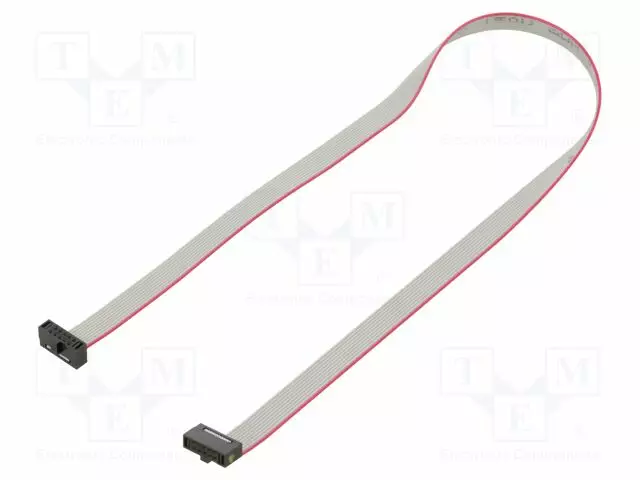 IDC-LIITTIMILLÄ VARUSTETTU NAUHAKAAPELI - IDC,MOLEMMIN PUOLIN - IDC liittimillä varustetut nauhakaapelit - FFSD05D118001N - 1