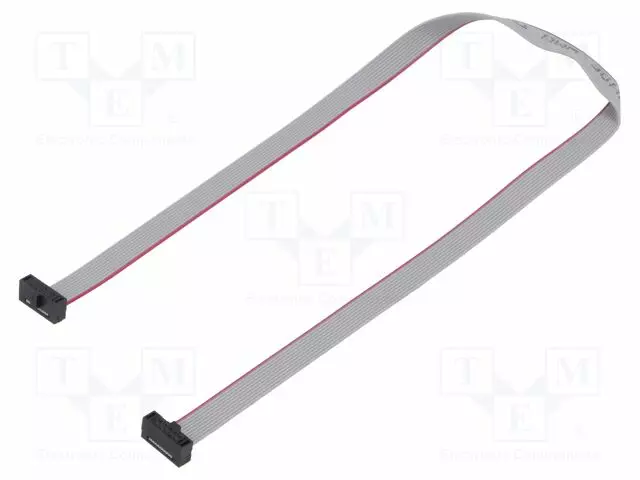 IDC-LIITTIMILLÄ VARUSTETTU NAUHAKAAPELI - IDC,MOLEMMIN PUOLIN - IDC liittimillä varustetut nauhakaapelit - FFSD05D118101N - 1