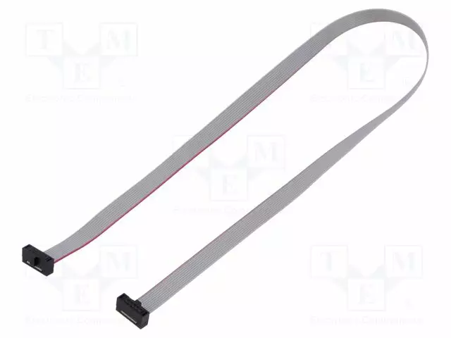 IDC-LIITTIMILLÄ VARUSTETTU NAUHAKAAPELI - IDC,MOLEMMIN PUOLIN - IDC liittimillä varustetut nauhakaapelit - FFSD05D135001N - 1