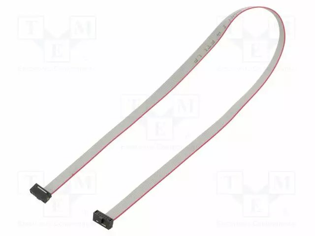 IDC-LIITTIMILLÄ VARUSTETTU NAUHAKAAPELI - IDC,MOLEMMIN PUOLIN - IDC liittimillä varustetut nauhakaapelit - FFSD05D150001N - 1