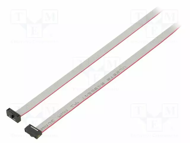 IDC-LIITTIMILLÄ VARUSTETTU NAUHAKAAPELI - IDC,MOLEMMIN PUOLIN - IDC liittimillä varustetut nauhakaapelit - FFSD05D240001N - 1