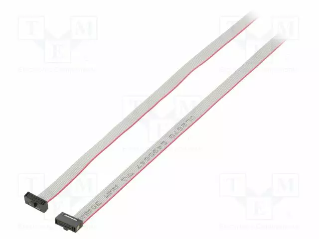 IDC-LIITTIMILLÄ VARUSTETTU NAUHAKAAPELI - IDC,MOLEMMIN PUOLIN - IDC liittimillä varustetut nauhakaapelit - FFSD05D400001N - 1