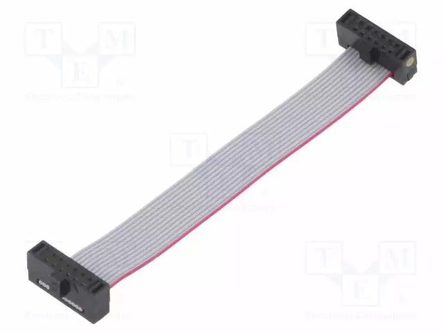 IDC-LIITTIMILLÄ VARUSTETTU NAUHAKAAPELI - IDC,MOLEMMIN PUOLIN - IDC liittimillä varustetut nauhakaapelit - FFSD06D025001N - 1