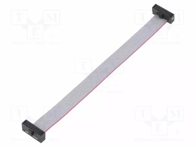 IDC-LIITTIMILLÄ VARUSTETTU NAUHAKAAPELI - IDC,MOLEMMIN PUOLIN - IDC liittimillä varustetut nauhakaapelit - FFSD06D040001N - 1