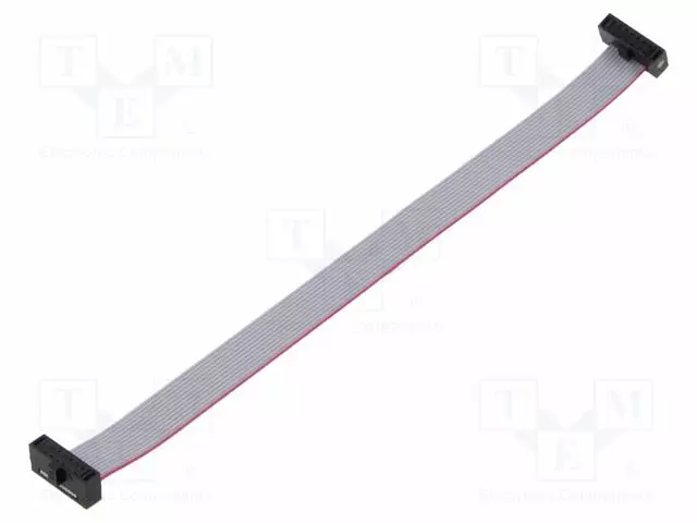 IDC-LIITTIMILLÄ VARUSTETTU NAUHAKAAPELI - IDC,MOLEMMIN PUOLIN - IDC liittimillä varustetut nauhakaapelit - FFSD06D050001N - 1