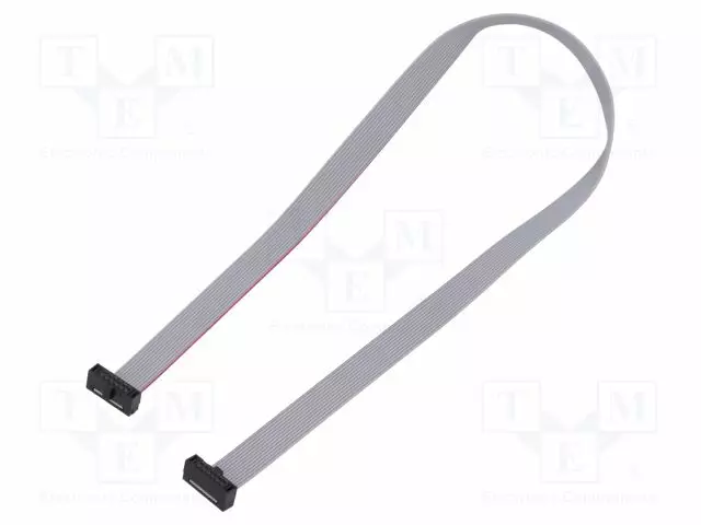 IDC-LIITTIMILLÄ VARUSTETTU NAUHAKAAPELI - IDC,MOLEMMIN PUOLIN - IDC liittimillä varustetut nauhakaapelit - FFSD06D12.0001N - 1