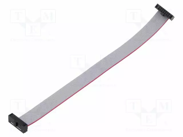 IDC-LIITTIMILLÄ VARUSTETTU NAUHAKAAPELI - IDC,MOLEMMIN PUOLIN - IDC liittimillä varustetut nauhakaapelit - FFSD07D050001N - 1