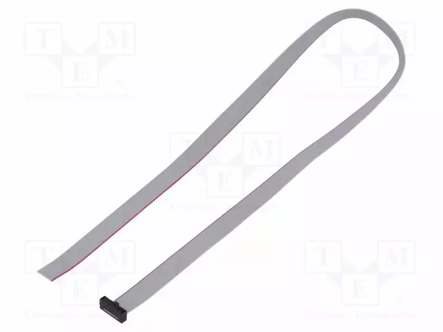 IDC-LIITTIMILLÄ VARUSTETTU NAUHAKAAPELI - IDC,JOHDOT - 457,2MM - IDC liittimillä varustetut nauhakaapelit - FFSD07S180001N - 1