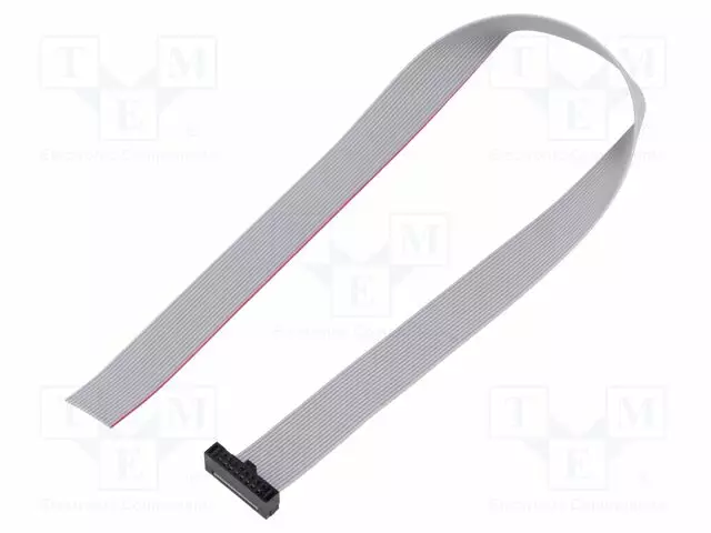 IDC-LIITTIMILLÄ VARUSTETTU NAUHAKAAPELI - IDC,JOHDOT - 254MM - IDC liittimillä varustetut nauhakaapelit - FFSD08S100001N - 1