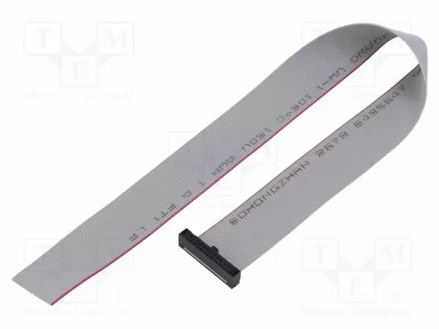 IDC-LIITTIMILLÄ VARUSTETTU NAUHAKAAPELI - IDC,JOHDOT - 254MM - IDC liittimillä varustetut nauhakaapelit - FFSD13S100001N - 1