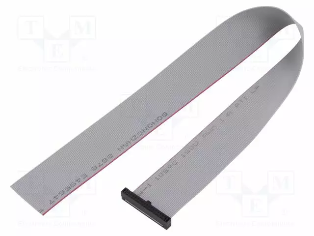 IDC-LIITTIMILLÄ VARUSTETTU NAUHAKAAPELI - IDC,JOHDOT - 304,8MM - IDC liittimillä varustetut nauhakaapelit - FFSD17S120001N - 1