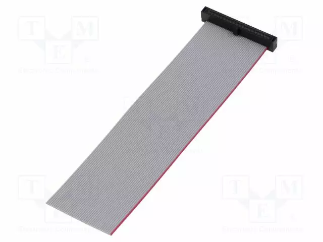 IDC-LIITTIMILLÄ VARUSTETTU NAUHAKAAPELI - IDC,JOHDOT - 101,6MM - IDC liittimillä varustetut nauhakaapelit - FFSD20S040001N - 1