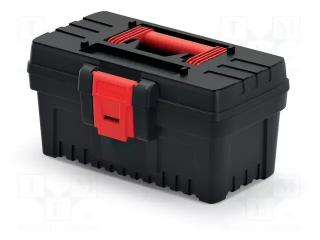 LAATIKKO - TYÖKALU-MUSTA - POLYMEERI - DARK - 296X177X155MM - 10KG - Työkalulaukut ja säilytyslokerot - KDR3020N - 1