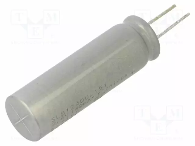 AKKU: LI-ION - H: 40MM - UZNAM: 2,4V - LATAUSJÄNNITE: 2,8V - 3A - ESR:OHM - Akut - SLB12400L1511CN - 1