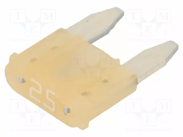 AUTOSULAKE - 25A - 58VDC - 10,9MM - MINI - MINI - Autosulakkeet - 0997025.WXN - 1