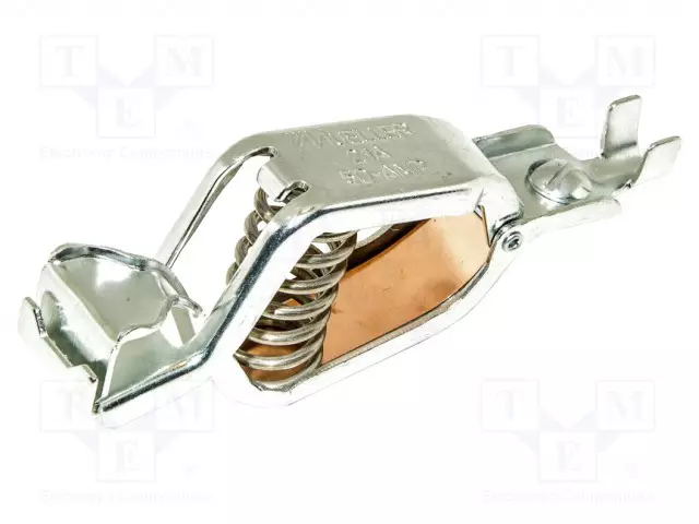 HAUENLEUKA - 50A - LEVITYSALUE: MAX.27MM - KOK.PIT: 104MM - TINATTU - Krokotiili klipsit - BU-21APN - 1