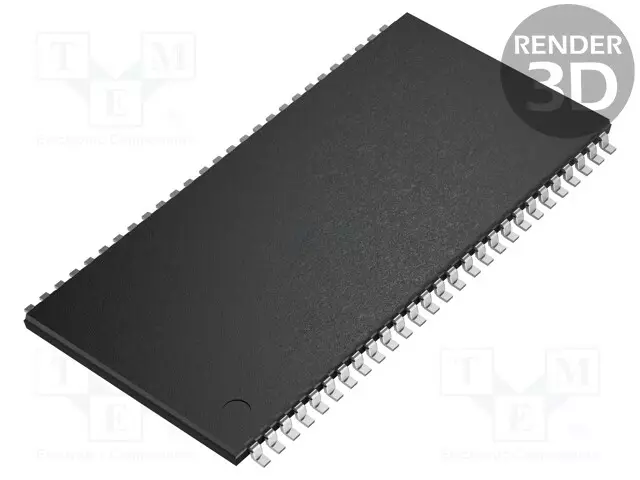 IC: DRAM MUISTI - 128MBDRAM - 2MX16BITX4 - 3,3V - 166MHZ - 5,4NS - DRAM muistit - mikropiirit - AS4C8M16SA-6TAN - 1