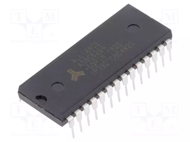 IC: SRAM MUISTI - 64KBSRAM - 8KX8BIT - 2,7÷5,5V - 55NS - DIP28 - SARJA- - SRAM rinnakkaisl. muistit - mikropiirit - AS6C6264-55PIN - 1