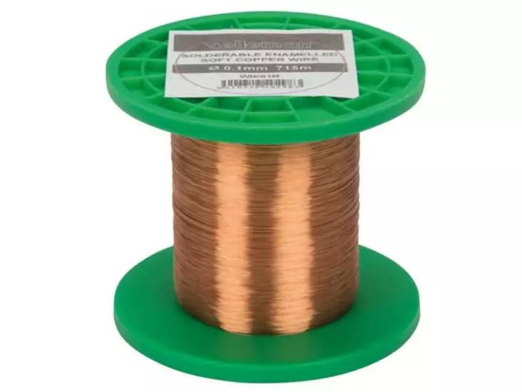 KÄÄMILANKA Ø0,1mm 715m 1,5 kohm - Kuristimet - WIK01N - 1