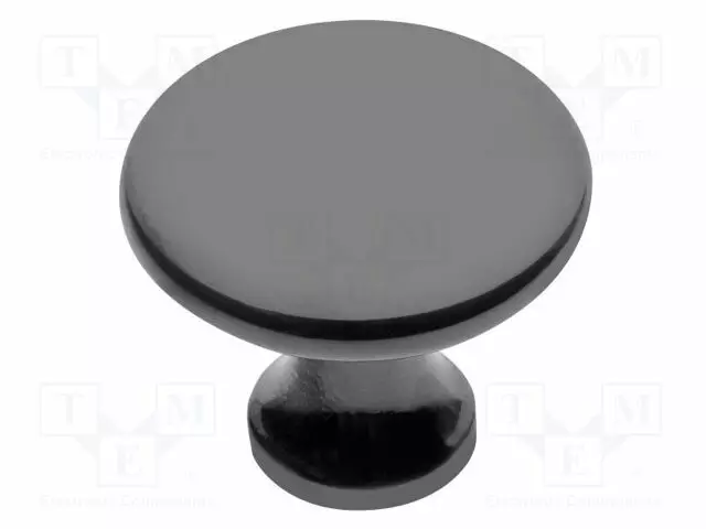 KNOB - Ø: 29MM - H: 25MM - ZAMAK - UDINE - PLATING: GALVANIZED - FURNITURE - Sormiruuvit ja nupit - GTV-GZ-UDINE-1-12N - 1