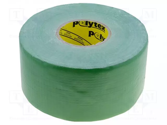 KORJAUSTEIPPI - W: 48MM - L: PAKS.: 0,25MM - VIHREÄ - MAX.93°C - Eristysteipit ja -nauhat - ANC-118-48-25GN - 1