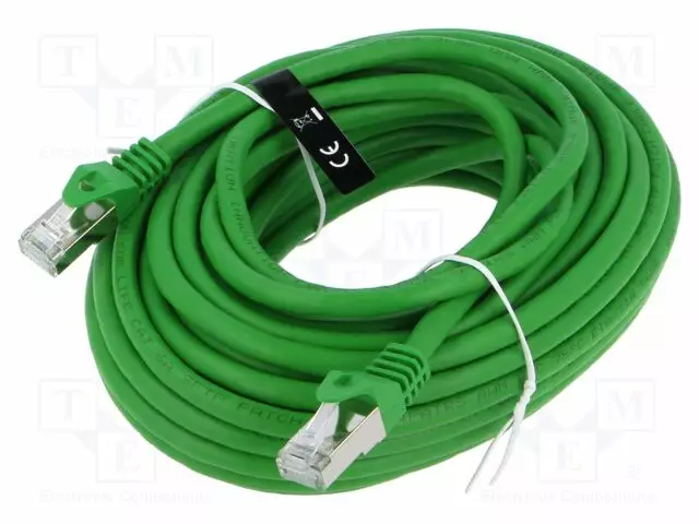 PATCH KAAPELI - S/FTP - CAT: 6A - RJ45-PISTOKE,MOLEMMIN PUOLIN - OFC - RJ45 Ethernet kaapelit - IBXGN - 1